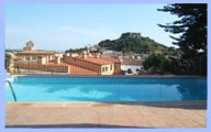 piscina en azotea con vistas a Begur